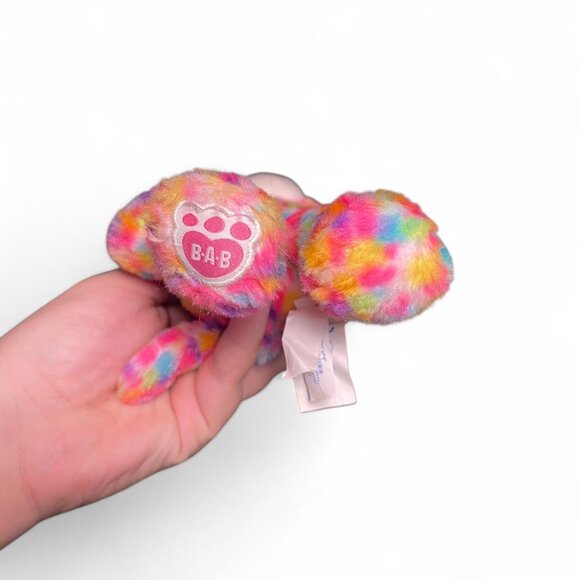 Build-A-Bear BAB Buddies 9" Rainbow Confetti Kitty Cat Plush - Picture 6 of 7